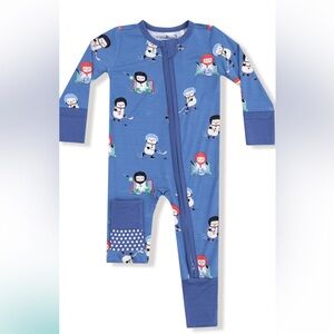 Angel Dear Snow Folks Ice Hockey Convertible Romper
